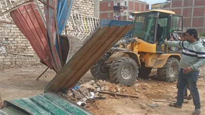 تنفيذ 33 قرار إزالة للتعديات على أراضي الدولة بالإسكندرية 
