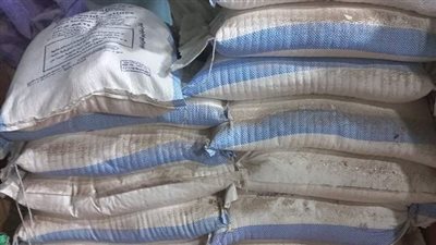 ضبط نصف طن ملح بحري متحجر داخل محمصة ببورسعيد 