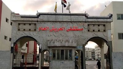 إصابة 4 أشخاص في حادث تصادم سيارتين بالعريش