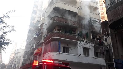 السيطرة على حريق إثر انفجار ماسورة غاز في الإسكندرية