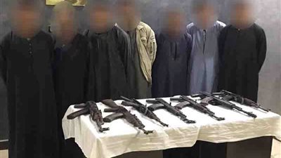 ضبط طرفي خصومة ثأرية بحوزتهم 7 بنادق آلية في أسيوط