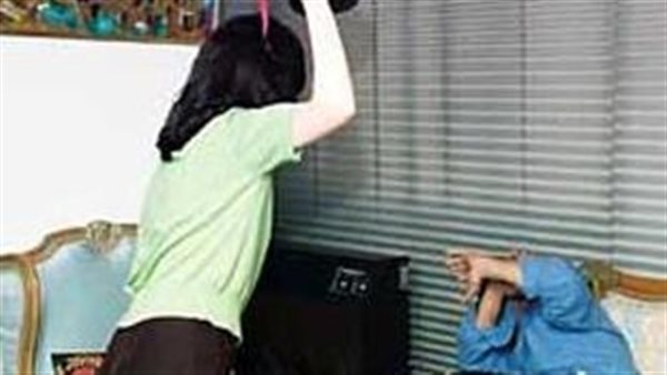 زوجه تعتدي على زوجها