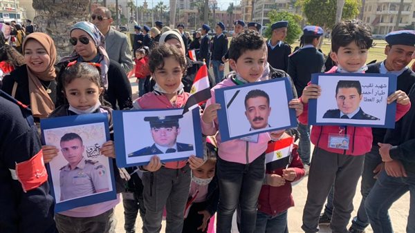 أبناء الشهداء ببورسعيد