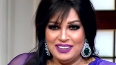 فيفي عبده تهنئ عبد الرحمن أبو زهرة بمناسبة حفل زفاف حفيدته