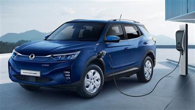 شركة سانج يونج تكشف عن سيارتها الجديدة كوراندو الكهربائية