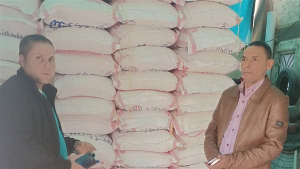 ضبط 11 طن دقيق مدعم