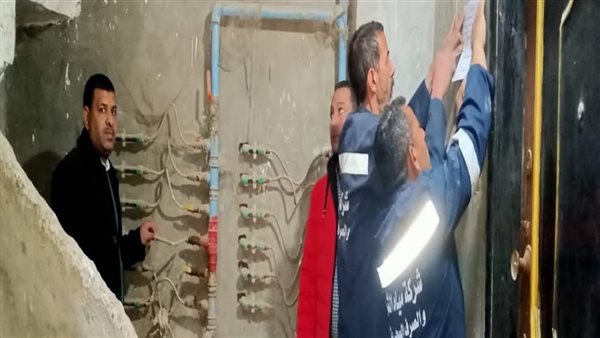 حملات شركة مياه الشرب