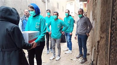 تفاصيل توزيع 200 ألف كرتونة مواد غذائية من مبادرة حياة كريمة بالغربية