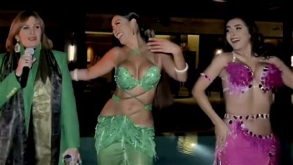 يسرا والراقصة بدرة