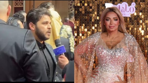 مي حلمي ومحمد رشاد