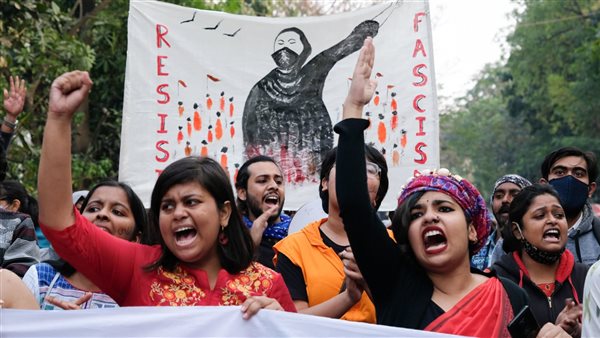 احتجاجات الهند
