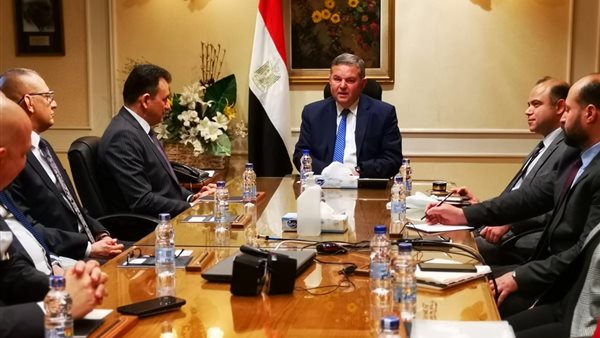 لقاء وزير قطاع الأعمال