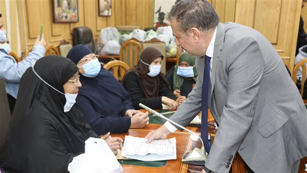 لقاء محافظ المنوفية