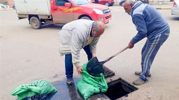 تطهير شبكة الصرف