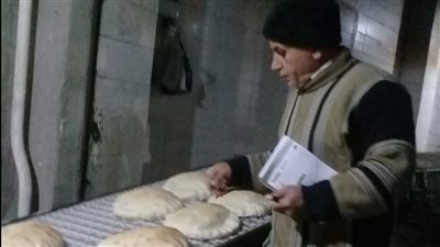 تحرير 27 محضر تمويني للمخابز البلدية في كفر الشيخ