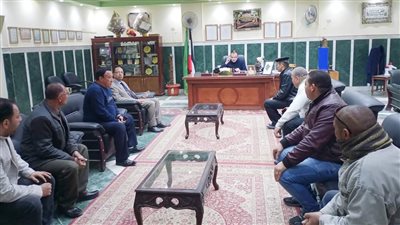 رئيس مدينة ملوي يناقش الاستعدادات لاحتفالات العيد القومي لمحافظة المنيا