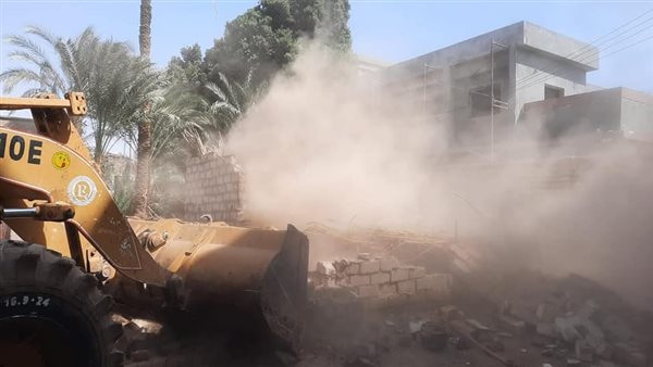 حملة إزالات بأسيوط