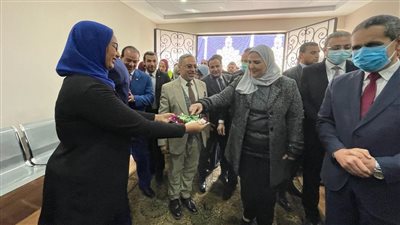 القباج تفتتح وحدة التضامن الاجتماعي بجامعة طنطا