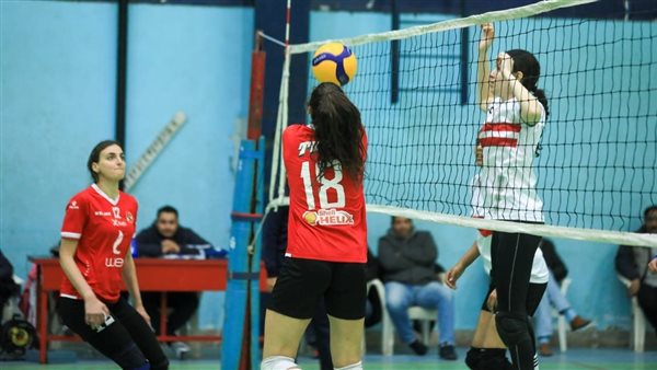 مباراة الطائرة بين