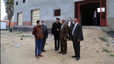 محافظ كفر الشيخ يتفقد إنشاء وحدة مرور بلطيم 