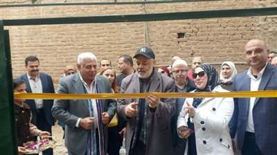 رئيس الإدارة المركزية بقصور الثقافة يفتتح مكتبة شبراويش بالدقهلية | صور