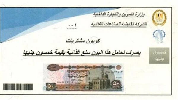 فئات كوبونات وزارة