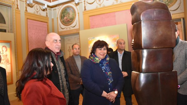 وزيرة الثقافة تتفقد