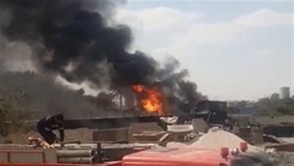 حريق مصنع كرداسة