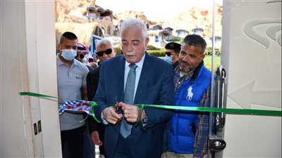 محافظ جنوب سيناء يتفقد المناطق السياحية برأس شيطان | صور