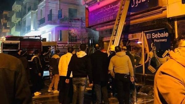 حريق يلتهم محتويات