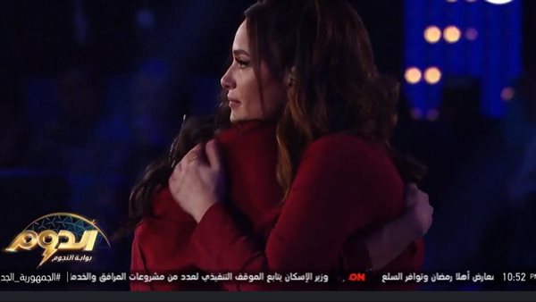 هند صبري والمتسابقة