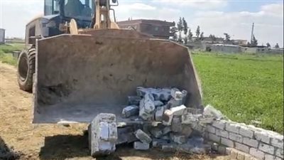 الموجة 19.. إزالة 54 حالة تعد بعدد 10 مراكز بالبحيرة