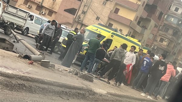 جانب من الحادث 