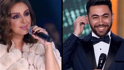 أنت قمر وسحرتني يا خطير.. أنغام تتغزل بالمتسابق محمد مانو بعد تقديمه أغنية سحب رمشه بالدوم 