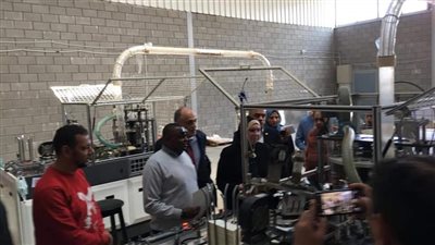 218 مصنعا.. وزيرة الصناعة تتفقد المدينة الصناعية بالغردقة | صور