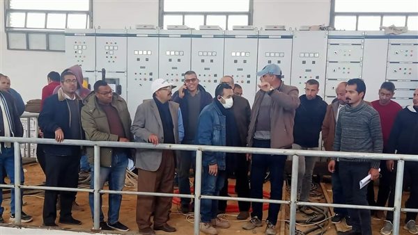 مسئولو جهاز النوبارية