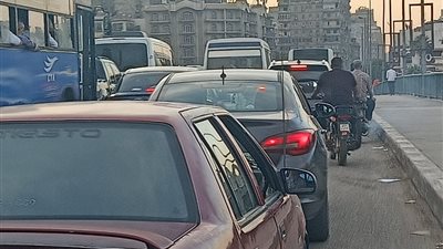 تكدس مروري في ميادين ومحاور القاهرة والجيزة