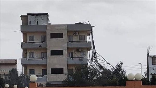 سقوط برج اتصالات