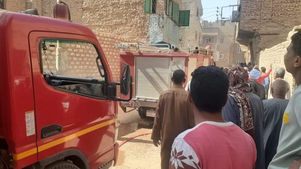 نشوب حريق في منزل