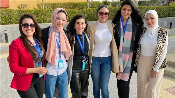 جانب من مشاركة طلاب