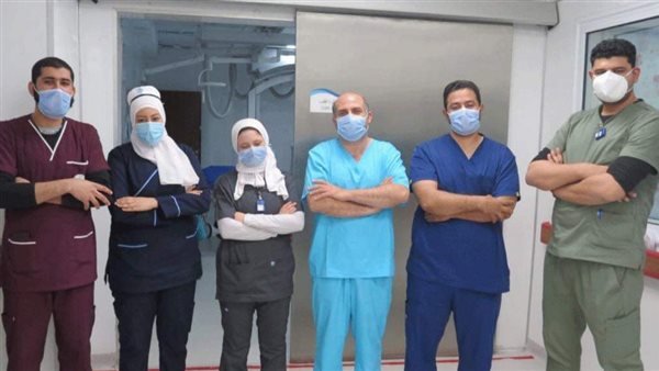 الطاقم الطبي بالتأمين