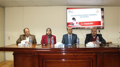 ورشة عمل حول زراعة الخلايا والأنسجة بمعهد بحوث ودراسات البيولوجيا الجزيئية بجامعة أسيوط