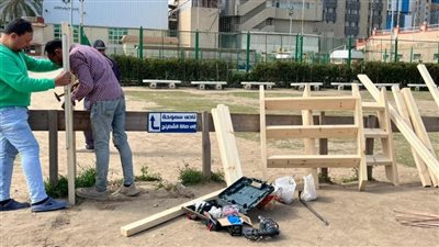 كوبري خشب بين سموحة وأصحاب الجياد يثير سخرية مستخدمي مواقع التواصل