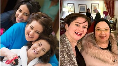 ظهور الفنانة نورا ودنيا وإيمي تفتقدان والدتهما.. أبرز لقطات احتفال النجوم بعيد الأم