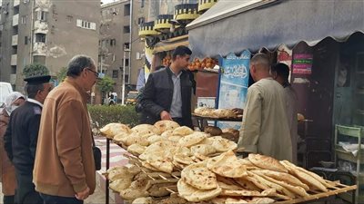 تحرير 8 محاضر لمخابز مخالفة بالخانكة