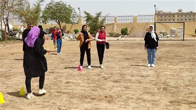 يوم رياضي ضمن فعاليات الأسبوع البيئي الثاني بجامعة الأقصر