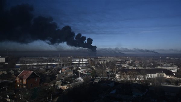 قصف روسي على أوكرانيا