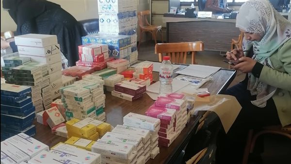 ضبط أدوية مجهولة