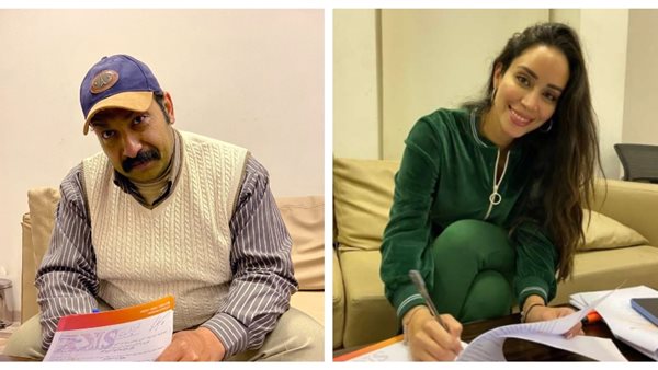 بسنت شوقي ومحمد ثروت