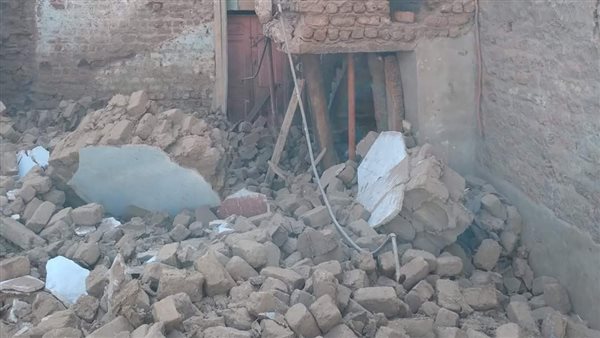 انهيار منزل بأسيوط